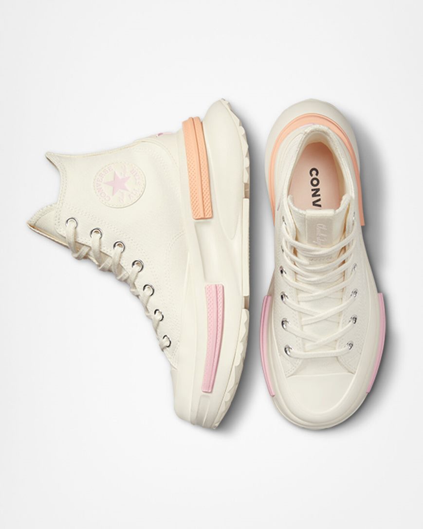 Topanky Na Platforme Converse Run Star Legacy CX Color Candy Vysoke Damske Béžové Koralove | SK SIMWO9